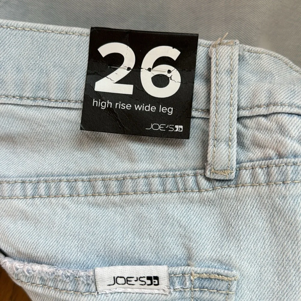 NWT JOES JEANS HIGH RISE WIDE LEG 26 - Picture 4 of 4